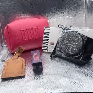 Dior, Louis Vuitton, IL Makiage bundle.
